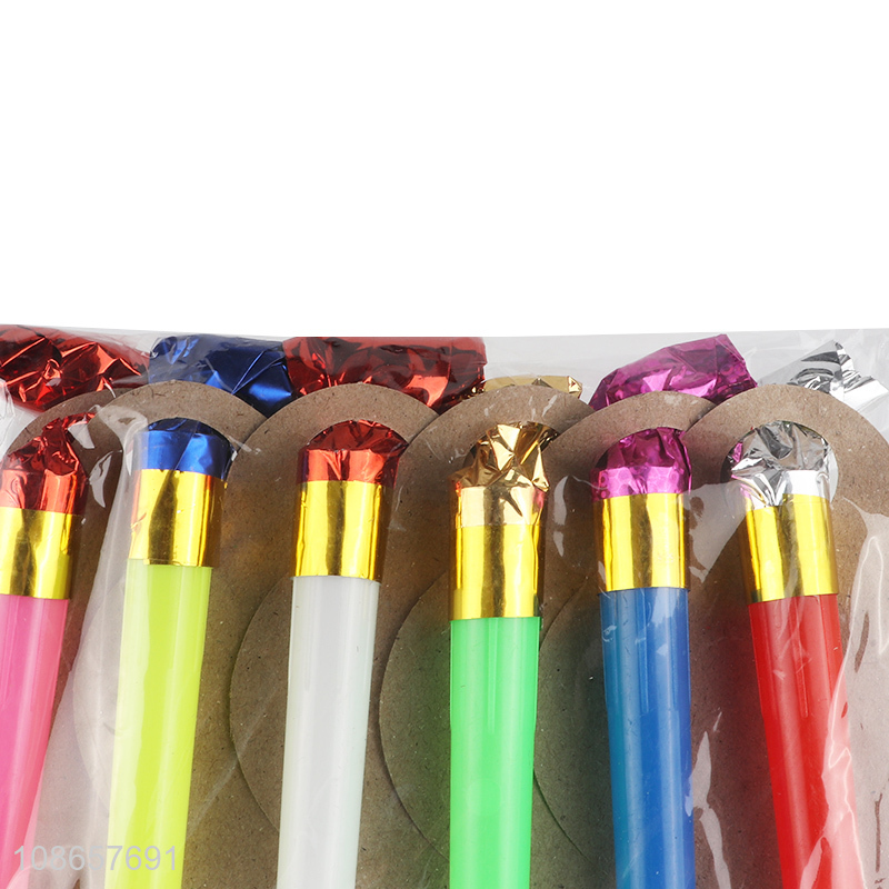 Hot selling birthday party blowouts noisemakers blowers party horn