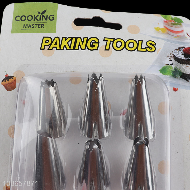 New arrival stainless steel cake decorating tool pastry nozzle tool set