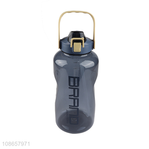 Online wholesale portable bpa free petg sports water bottle with handle