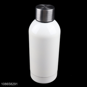 Good price sublimation blank double wall stainless steel thermal water bottle