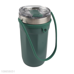 Wholesale portable stainless steel vacuum insulated water bottle coffee cup