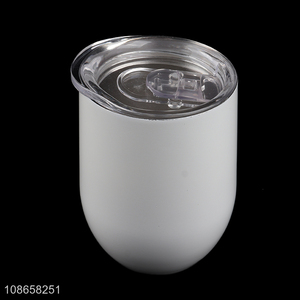 New product double wall stainless steel thermal egg mug coffee tumbler