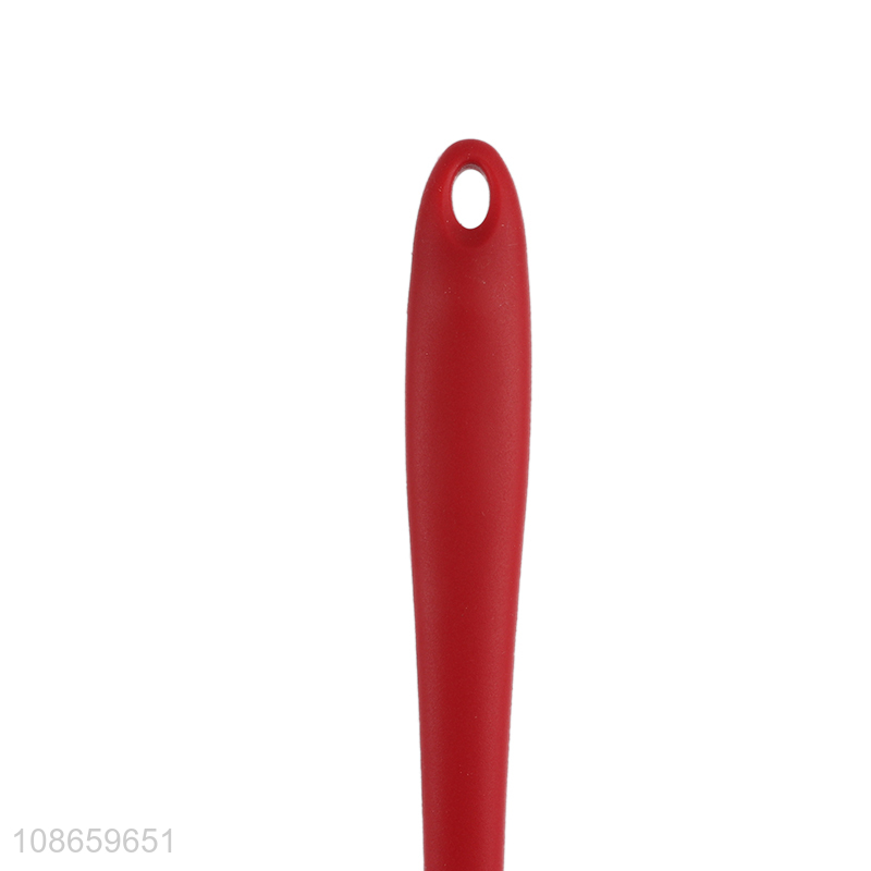 Hot selling food grade easty to clean silicone soup ladle soup spoon