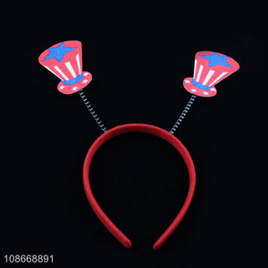 Factory Price American Independence Day Hair Hoop Patriotic Parade Headband