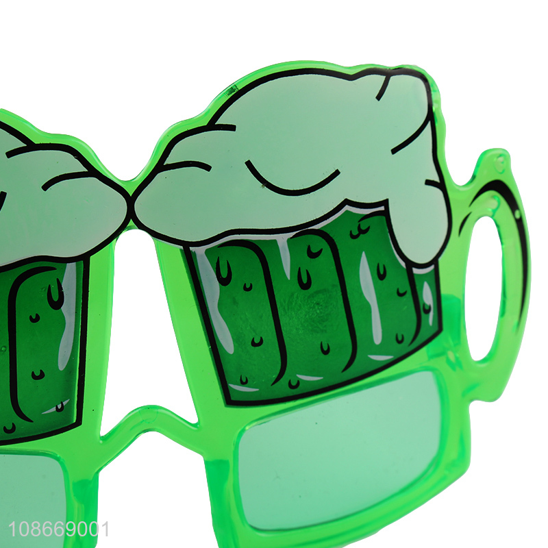 New Arrival St. Patrick's Day Glasses Plastic Irish Festival Glasses