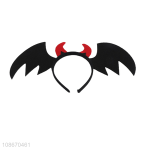 Top selling halloween decoration little devil hair hoop wholesale