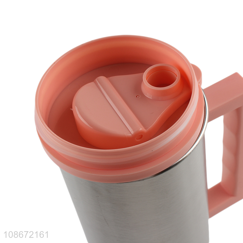 Factory price stainless steel water cup drinking cup with handle