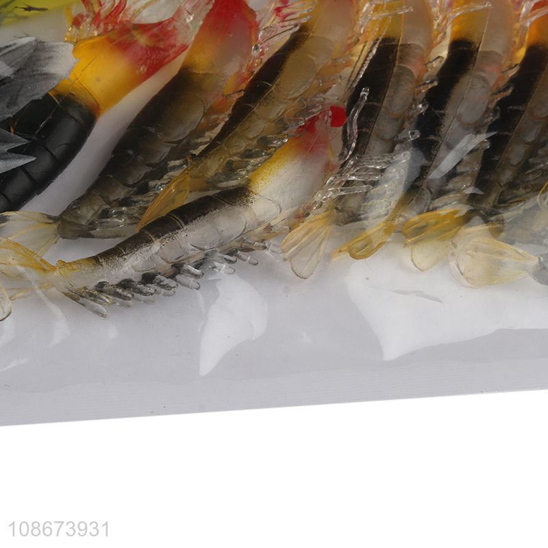 Low price simulated fishing lures shrimp baits for fishing