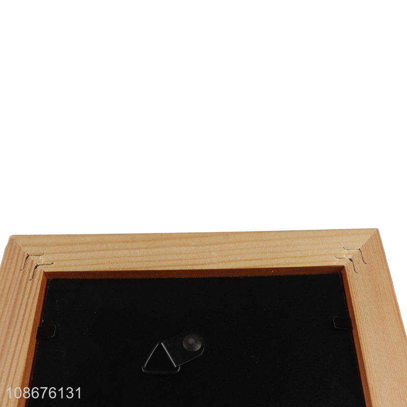 Good Price 6 Inch Rustic Wood Grain MDF Display Picture Frame