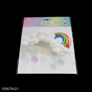 Hot products party decoration cloud rainbow balloon set for sale