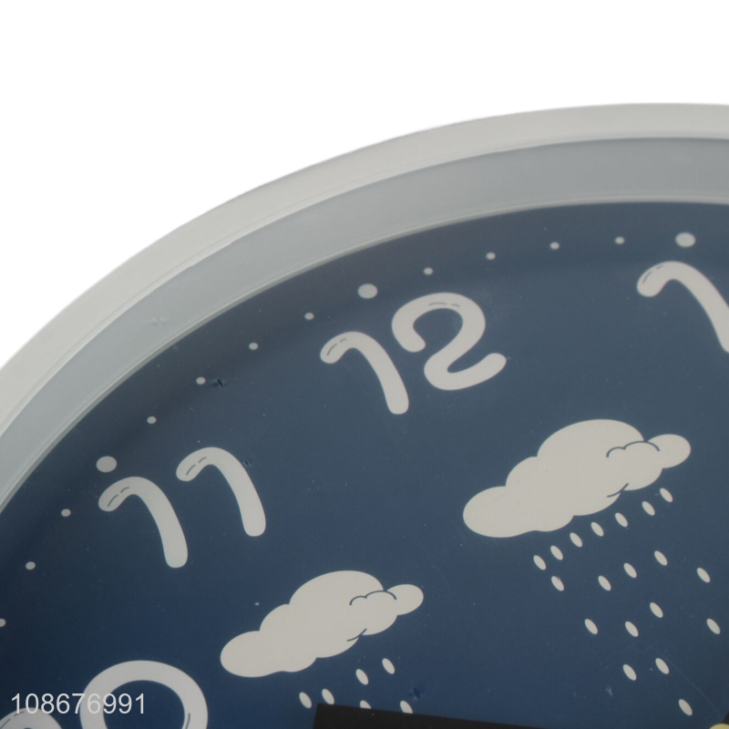 Good quality wall clock plastic quartz clock for classroom decor