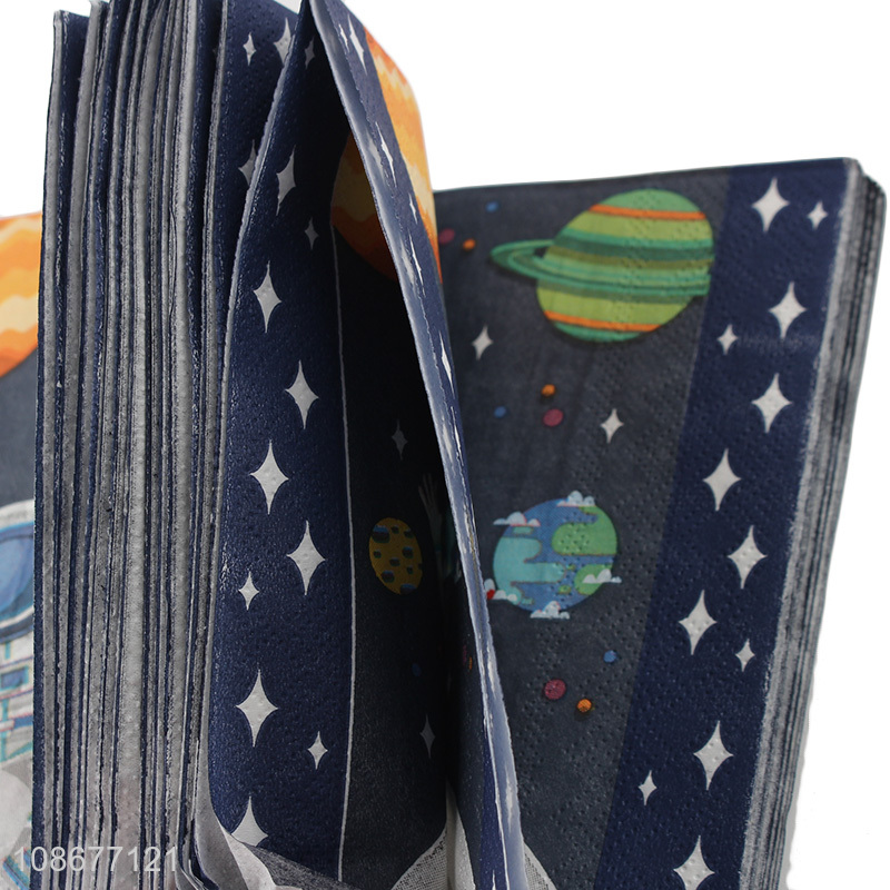 Hot items creative outer space eco-friendly square paper tissue