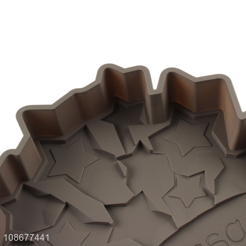 New product resuable soft non-stick silicone cake mold chocolate mold