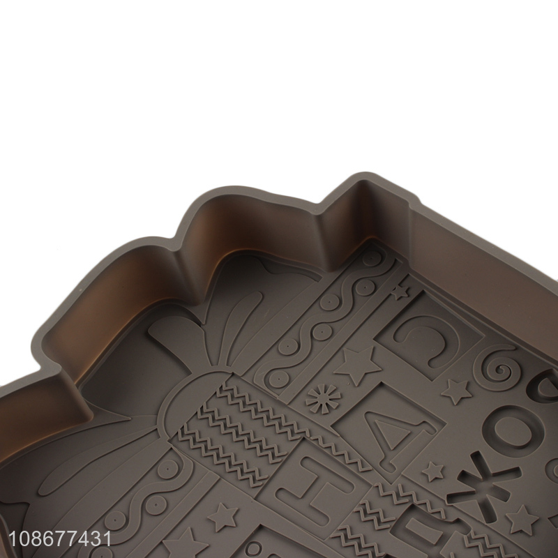 High quality non-stick food grade silicone cake mold for baking