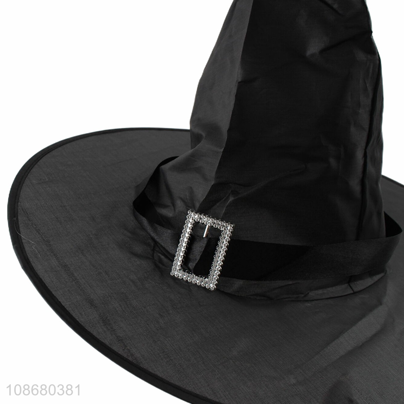 New product Halloween kids costumes Halloween witch hat with led light