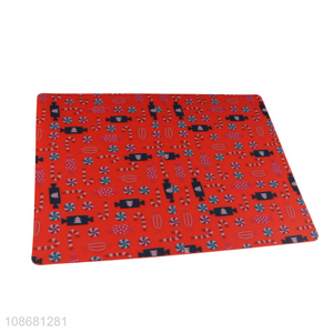Factory supply anti-scald anti-slip pvc placemat for dining table