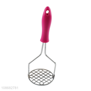 Good price stainless steel potato press potato masher kitchen gadgets