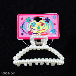 Latest design fashion girls hair accessories hair claw clips for sale