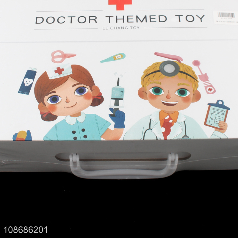 High quality fun pretend play doctor set toys for kids toddlers