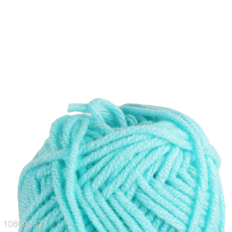 Good quality 100g soft acrylic yarn for hand knitting blanket craft