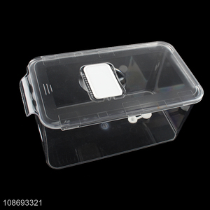 China factory refrigerator food container storage box with lid for home