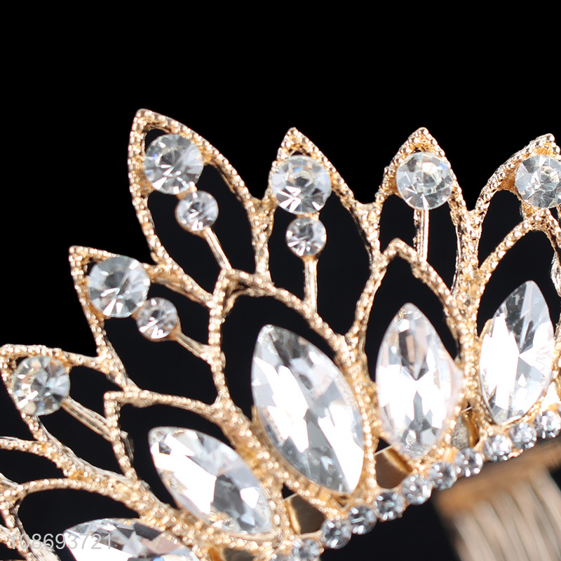 Best sale women hair accessories wedding bridal crown hair decoration wholesale