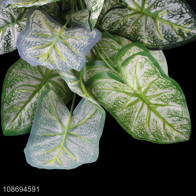 Good sale natural plastic fake leaves artificial plants for home décor