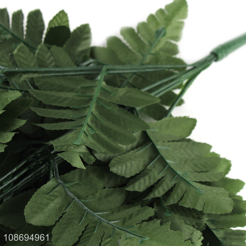 Hot products natural artificial green leaves fake plants for home décor