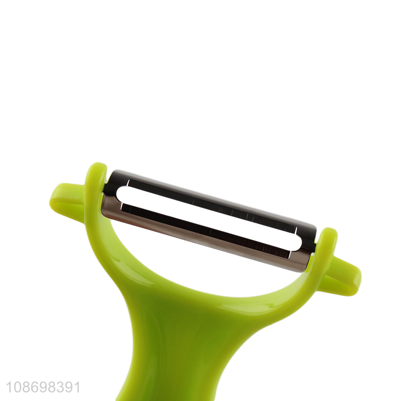 Factory price pp handle kitchen gadget vegetable fruits peeler for sale