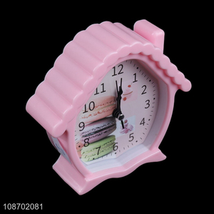 Hot sale house shape plastic alarm clock for adults & kids