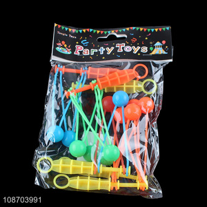 Top quality plastic double balls inertial collision antistress toy