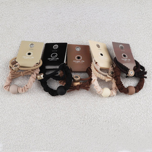 High quality hair accessories elastic hair ties for all hair types