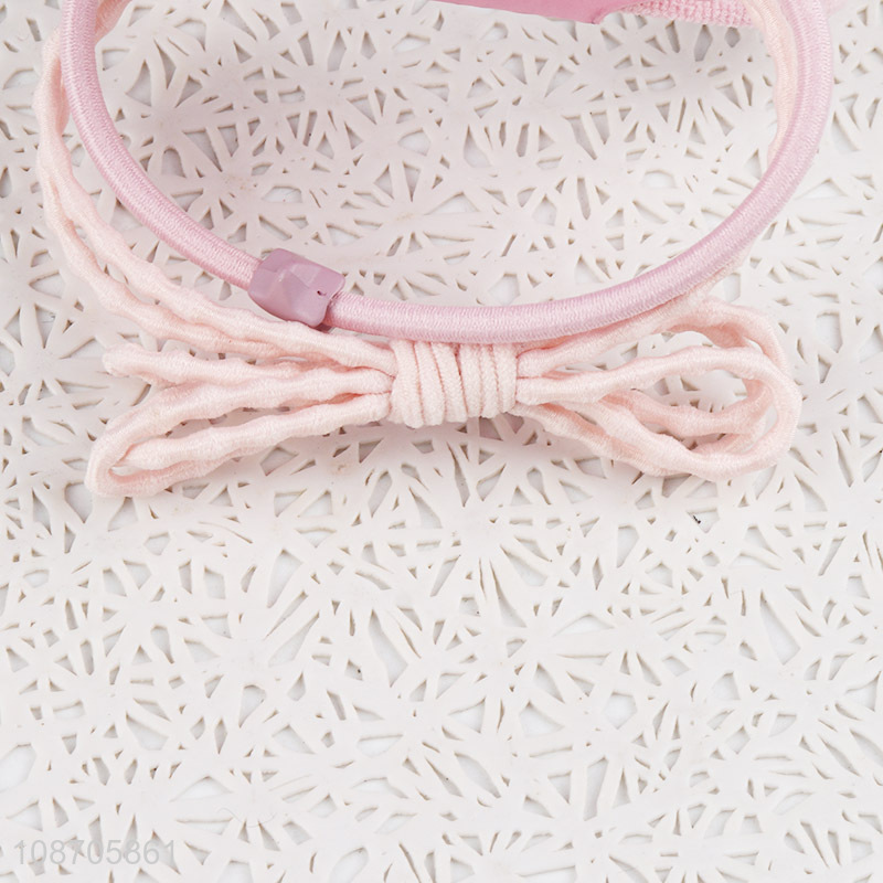 New arrival candy colored elastic hair rings hair ties for girls