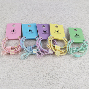 Factory direct sale elastic ponytail holders hair bands hair ties