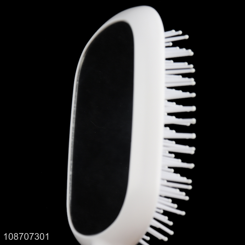 New product wooden handle massage airbag comb hairbrush with mirror