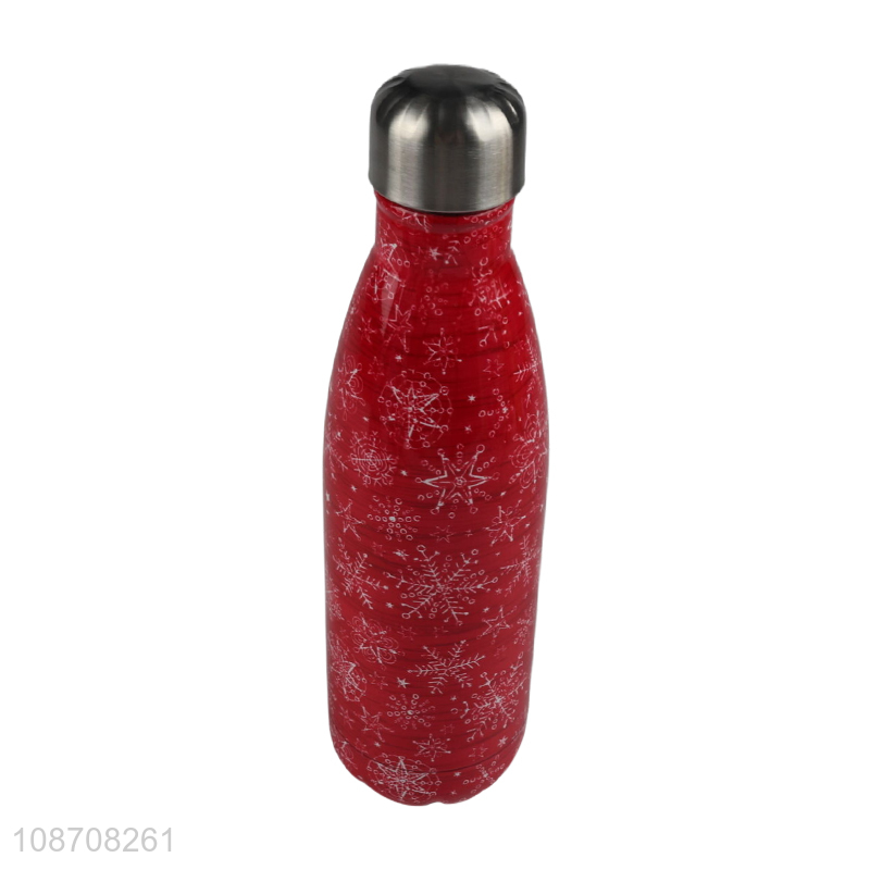 China products stainless steel portable vacuum insulated water bottle for sale