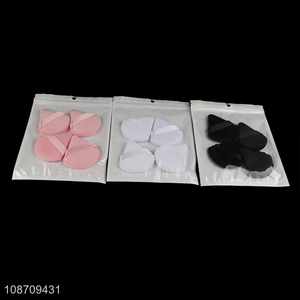 Hot selling 4pcs triangle cosmetic powder puff soft makeup puff