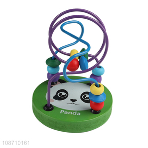 Hot selling kids educational toys beads roller coaster toys wholesale