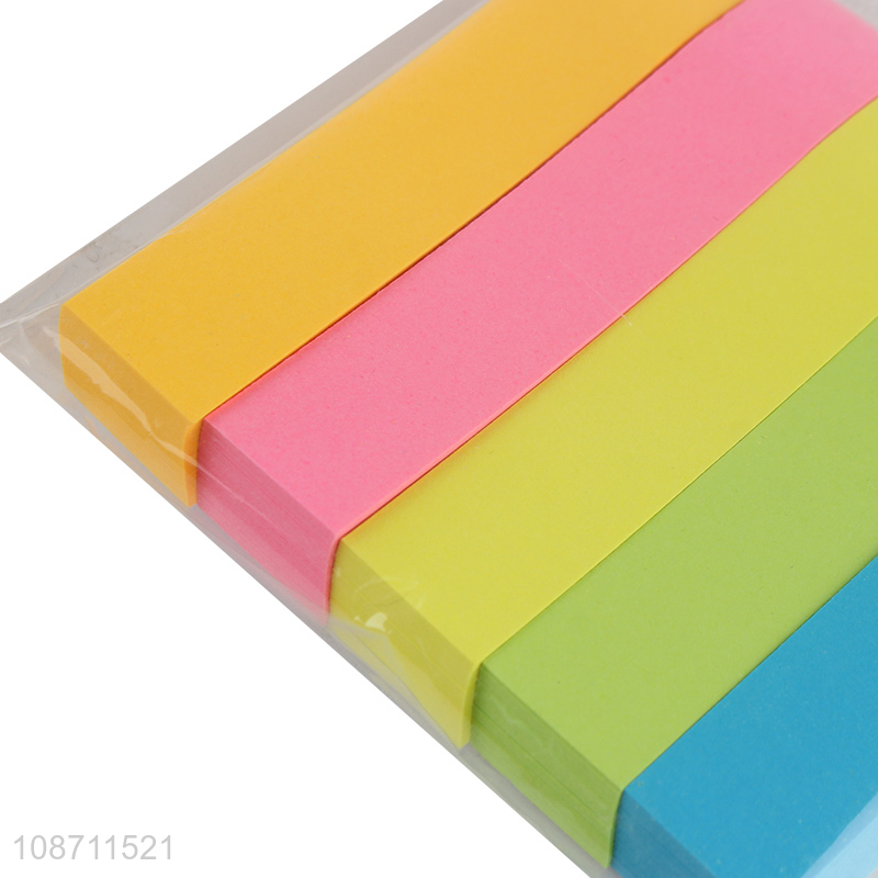 Good quality colored school office writing paper sticky notes set