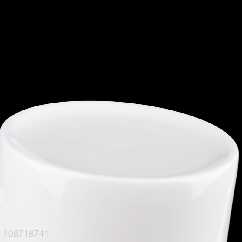 High quality porcelain sublimation blank coffee mugs ceramic tea cup