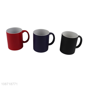 Hot selling matte ceramic coffee mug porcelain mugs promotional gifts