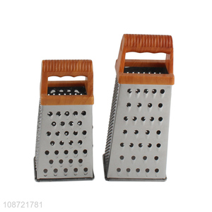 Hot selling 4 sides stainless steel vegetable grater box grater for ginger