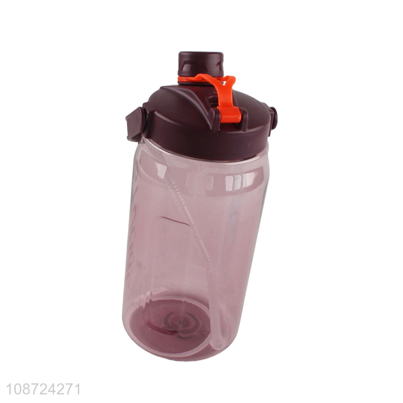 Online wholesale plastic large capacity sports water bottle drinking bottle