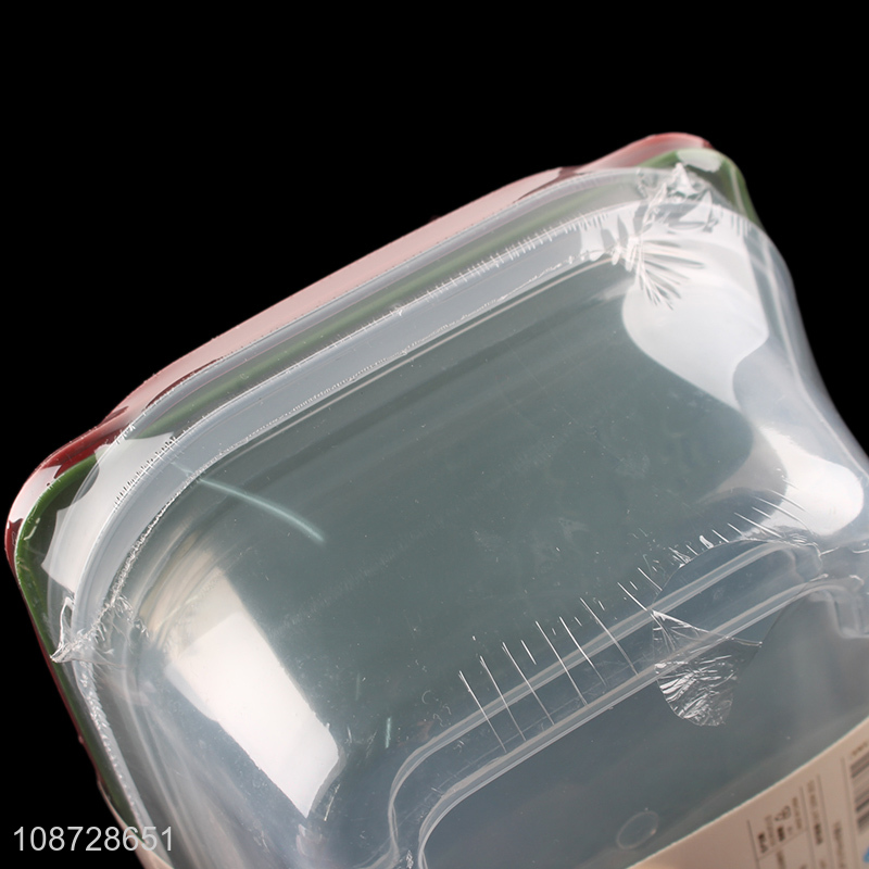 Hot selling 2 pieces food grade plastic preservation box food container set