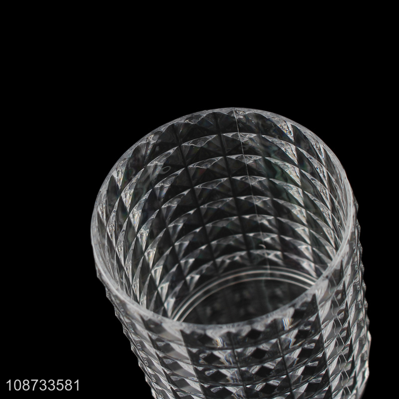 Low price transparent round cotton swab box storage box for sale