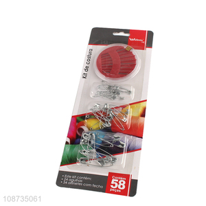 Good quality hand sewing needles and safe pins set sewing supplies