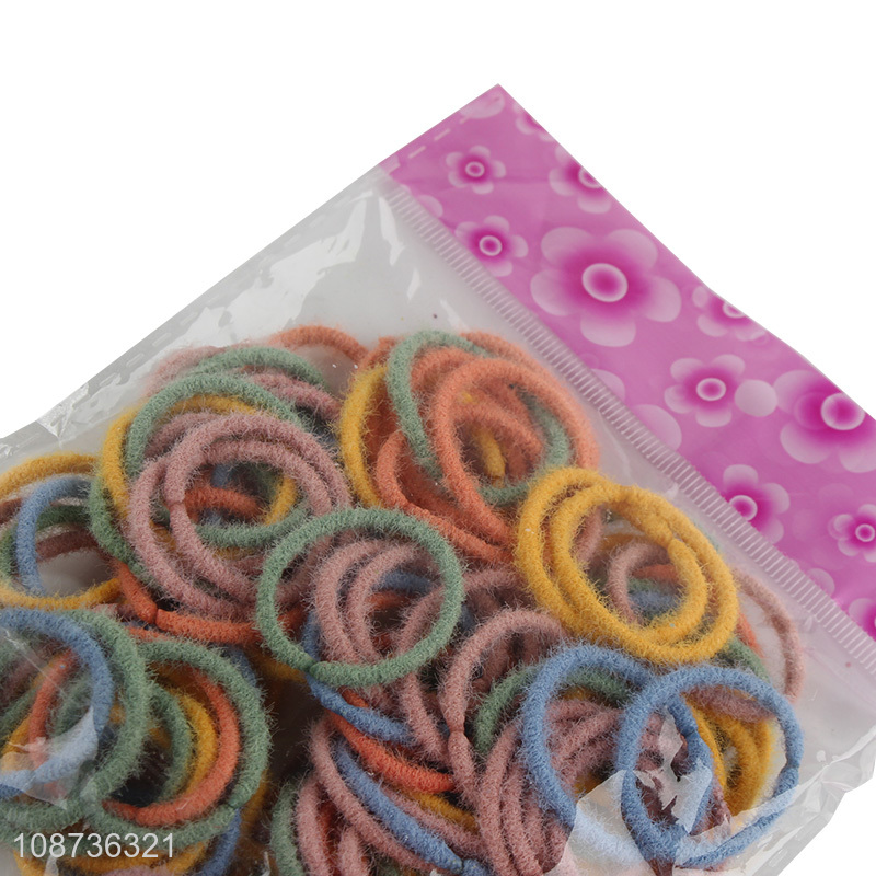 Latest products multicolor girls mini hair ring hair rope hair accessories