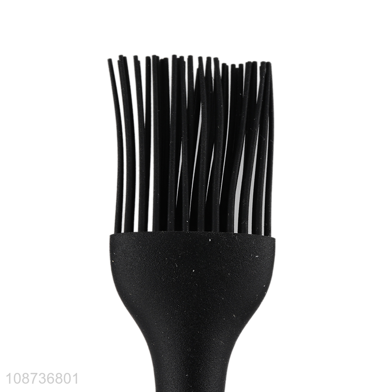 Hot selling wooden handle nylon basting brush barbeque baking brush