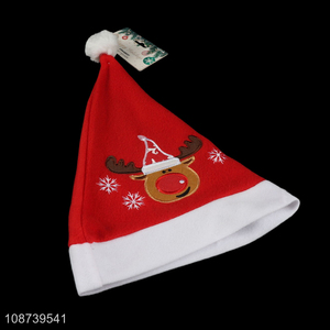 High Quality Non-woven Fabric Christmas Hat Santa Hat Christmas Gifts