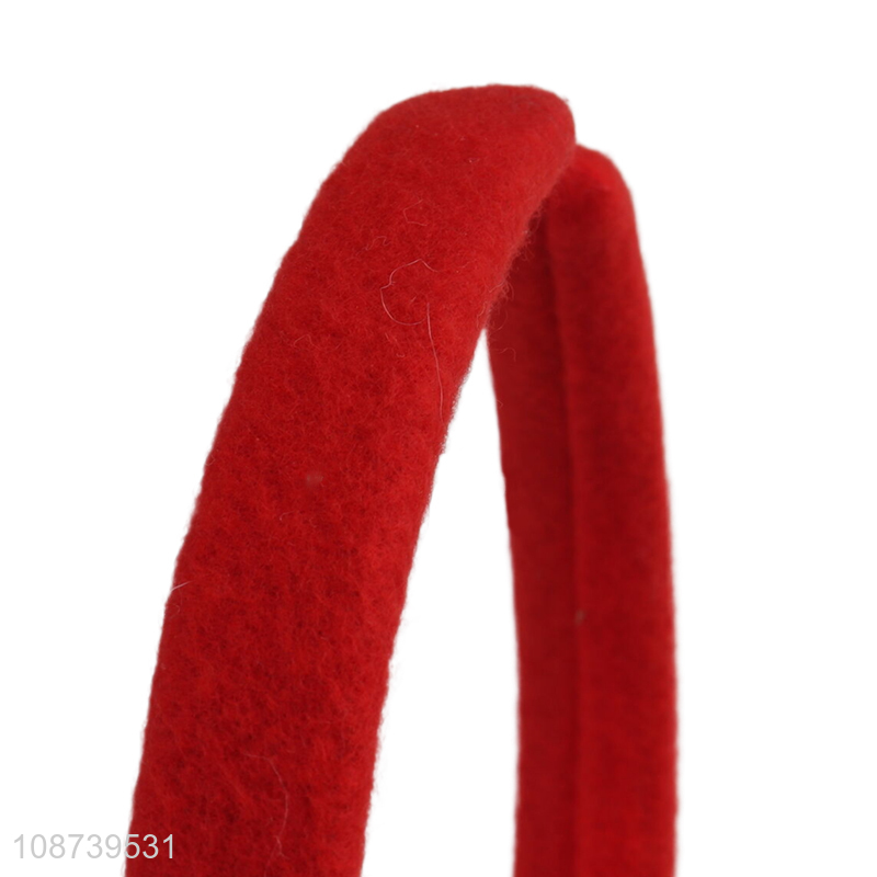 Wholesale Christmas reindeer antler headband hair hoop for adults kids